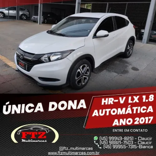 Honda HR-V LX 1.8 Flexone 16V 5P Aut. 2017