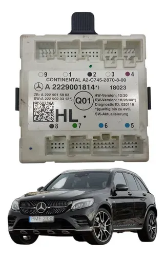 Modulo Porta Dianteira Direita Mercedes Benz Glc 43 2018
