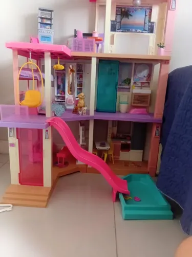 Linda da Casa Barbie Dreams House + Helicóptero da Barbie