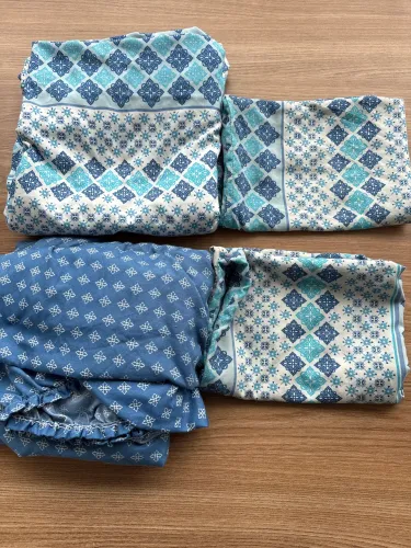 Kit de Lençóis Casal - Completo com Fronhas e Lençol com Elástico