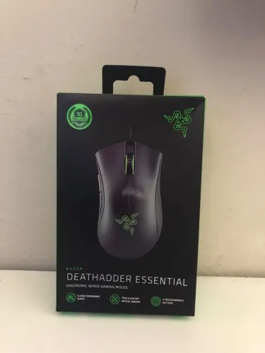 Mouse Gamer Razer DeathAdder Essential 6400 DPI - Novo na Caixa