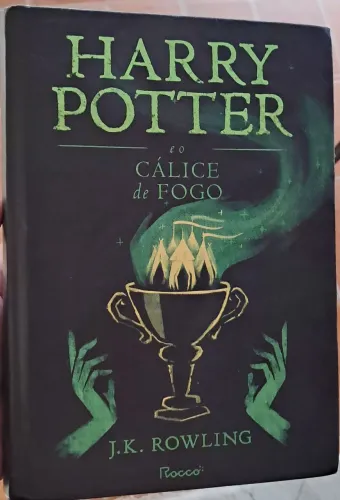 Livro Harry Potter e o Cálice de Fogo Capa dura