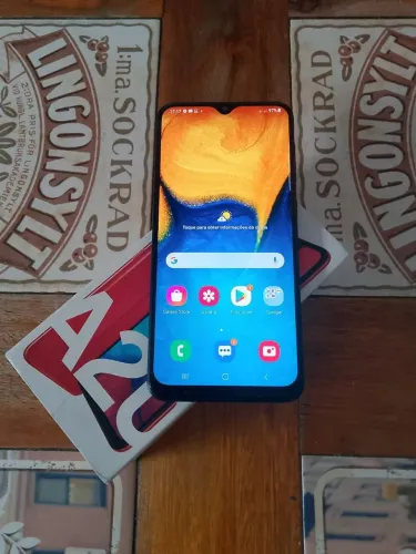 Celular A20 funcionando perfeitamente 