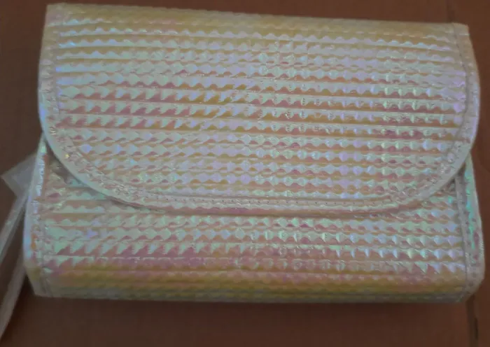 Minha necessaire pink olográfica