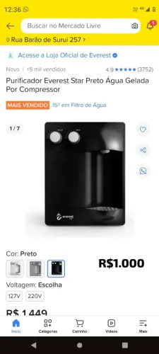Filtro, purificador de agua