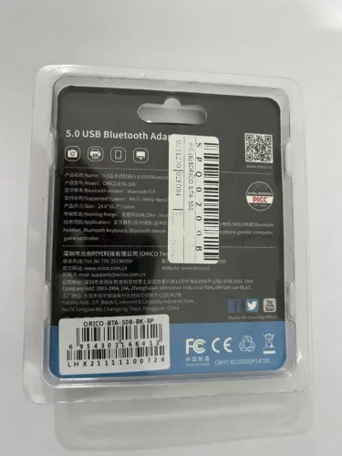Adaptador Bluetooth 5.0 Orico Orig.bta-508 (usado Só 1 Vez)
