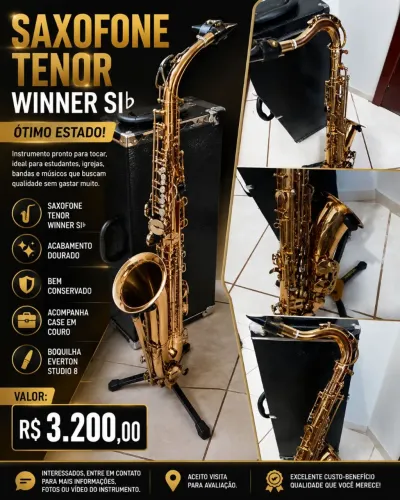 SAX TENOR WINNER EM SIb