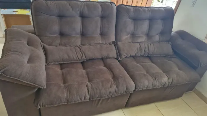 Sofá retráril 3 posições