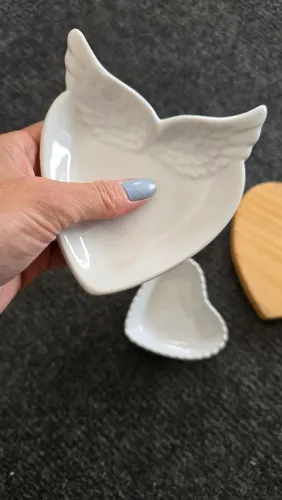 Porta joias porcelana
