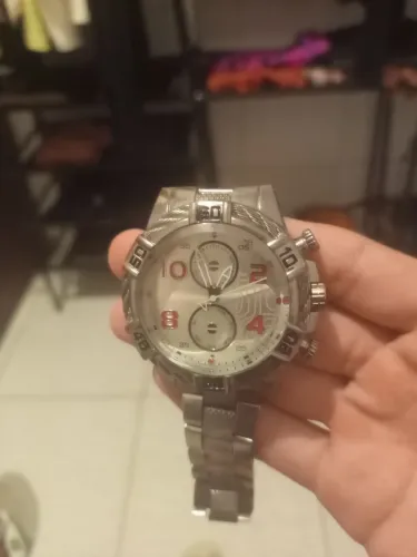 Relógio prata