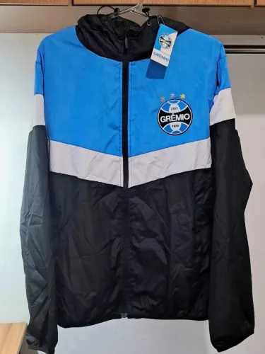 Jaqueta feminina corta-vento do Grêmio, nova na etiqueta