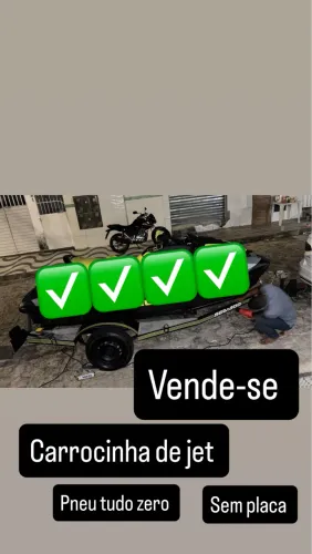 Carrocinha para jet sem chassi 