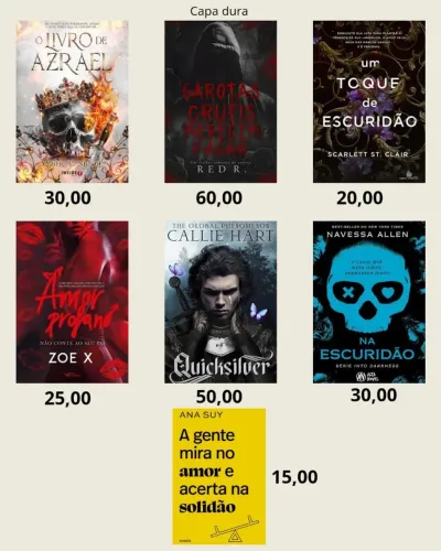 Romance e Dark Romance livros