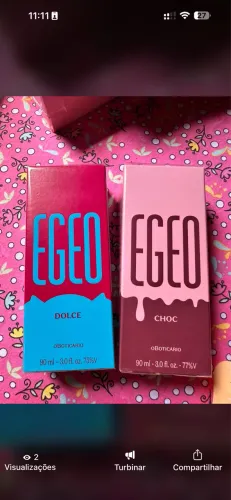 egeo choc e dulce 120 cada