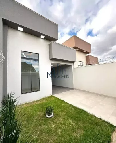 Casa 03 quartos - Jardim Cristalino - Aparecida de Goiânia - GO