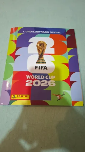 ÁLBUM OFICIAL DA COPA DO MUNDO FIFA 2026 - CAPA MOLE - 92% concluído