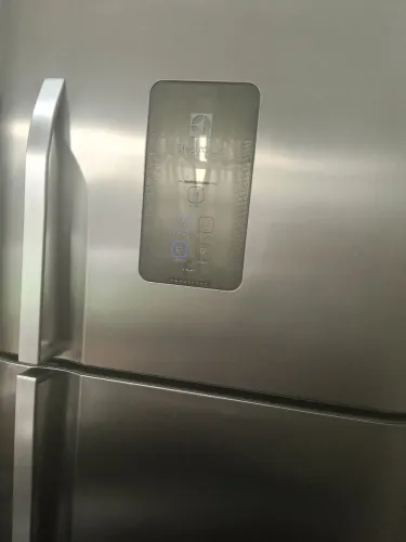 Geladeira inox