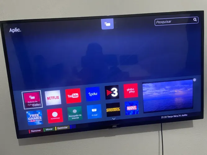 TELEVISÃO AOC 43 polegadas