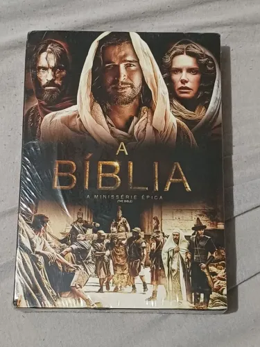 Box DVD A Bíblia A Minissérie Épica - 4 Discos Novo Lacrado