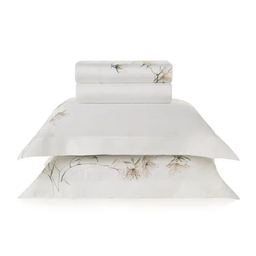 Jogo cama Queen cetim bambu trussardi