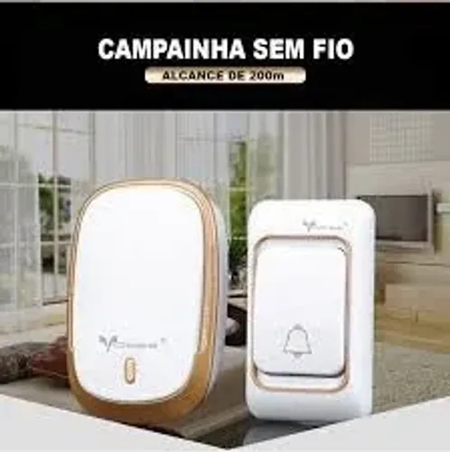 Campanhia sem fio - Instale você mesmo (a) 