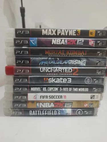 LOTE 10 JOGOS PS3