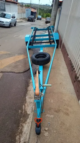 Reboque para canoa