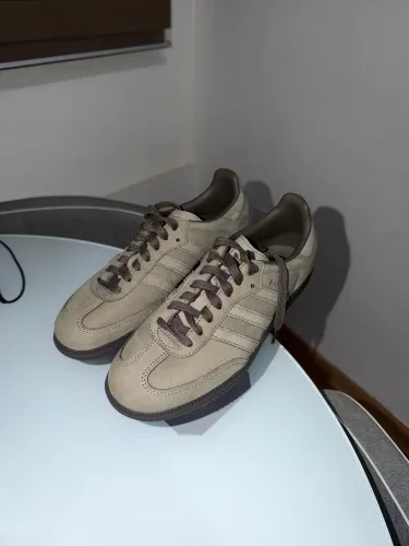 Tênis adidas samba marrom com verde