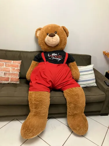 Urso de pelúcia gigante - Semi Novo