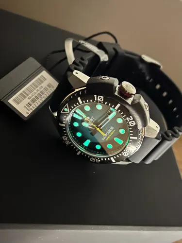 Relógio Orient M-Force Diver 200m Automático Mostrador Azul (Novo/Lacrado)