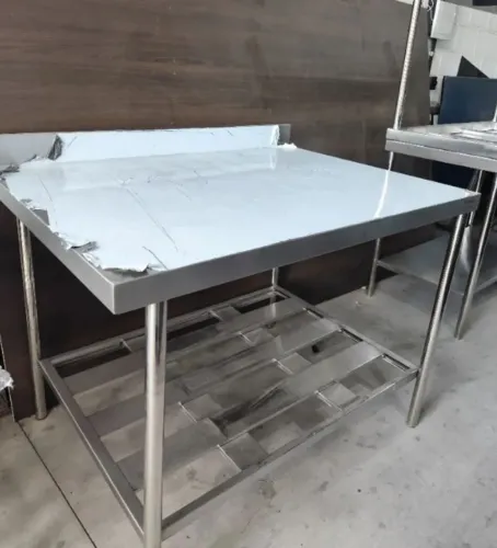 Bancada mesa inox