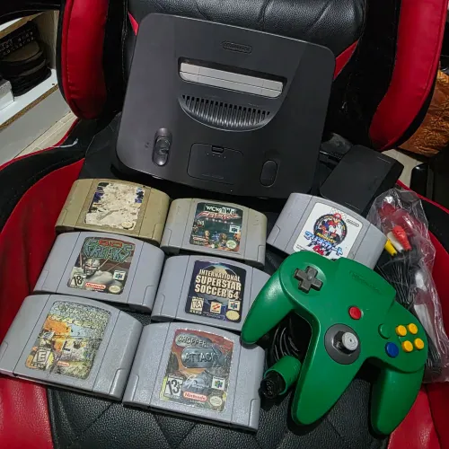 Nintendo 64 + jogos
