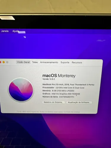 MacBook Pro 2016 TouchBar