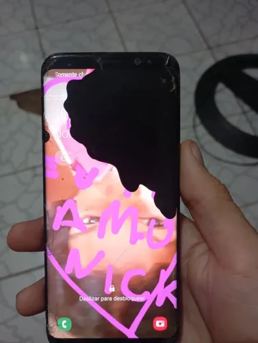 Galaxy s8 pra concerto ou retirada de peças 