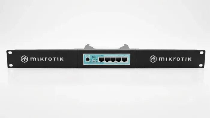 Suporte Rack 19 Para Mikrotik Hex Rb750/rb760