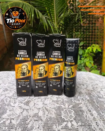 Pomada / Gel de Massagem Canela de Velho Premium Extraforte 150g