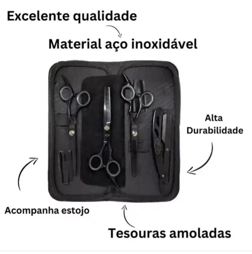 Kit de Tesouras profissional 