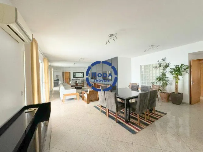 Apartamento Mobiliado para Aluguel com 4 Suítes no Gonzaga  Santos/SP