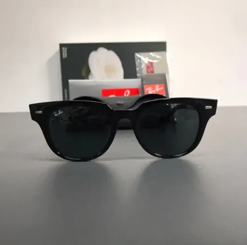 óculos de sol ray ban meteor black piano
