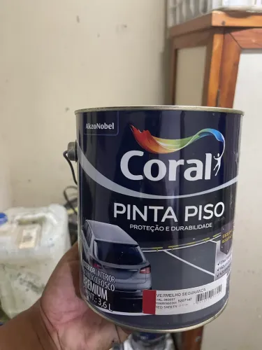 Tinta coral vermelha 3,8l