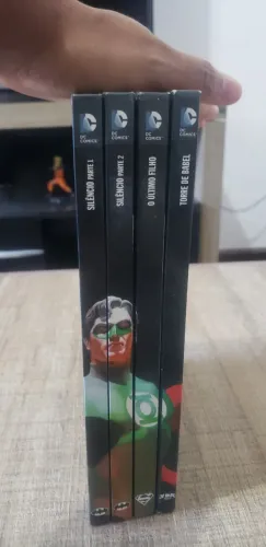 HQ DC Graphic Novels capa dura - vol. 1 ao 4