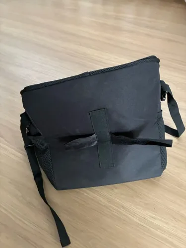Bolsa de transporte de animais em bicicleta