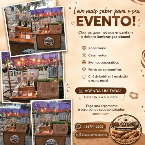 Churros Gourmet para eventos