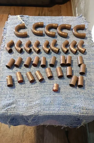 Conexões de cobre