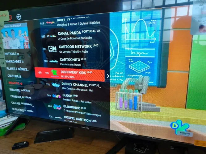 Tv Smatfy de última geração Android 14