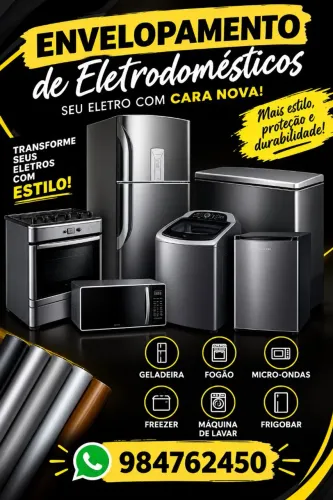 Envelopamento de eletrodomésticos