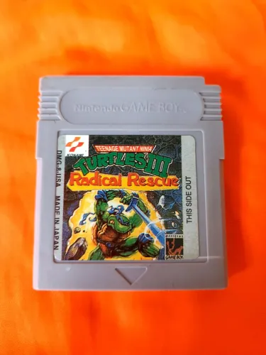 Cartucho Tartarugas Ninjas 3: Radical Rescue para game boy/gameboy color/game boy color.