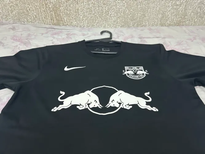 Camisa Red Bull Bragantino Preta - Modelo Torcedor