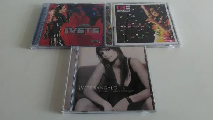 3 CDs Ivete Sangalo