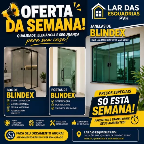Vidros temperados janelas portas box pra banheiros